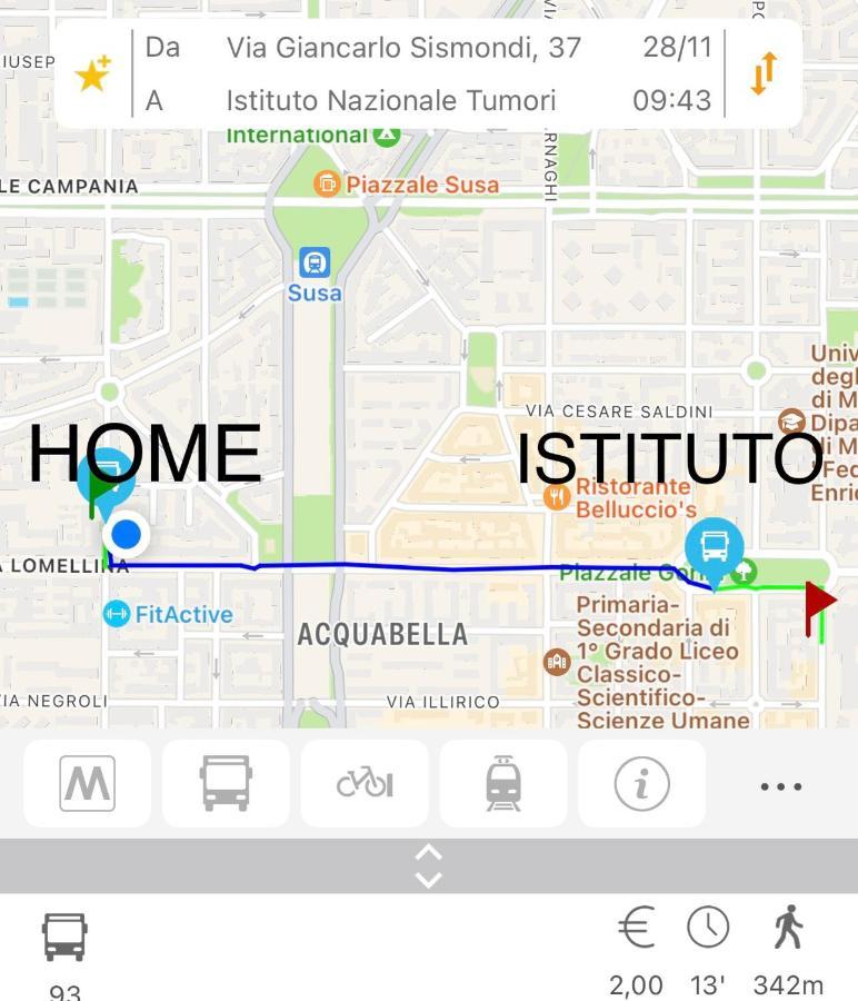 Sismondi New Apt 밀라노 외부 사진